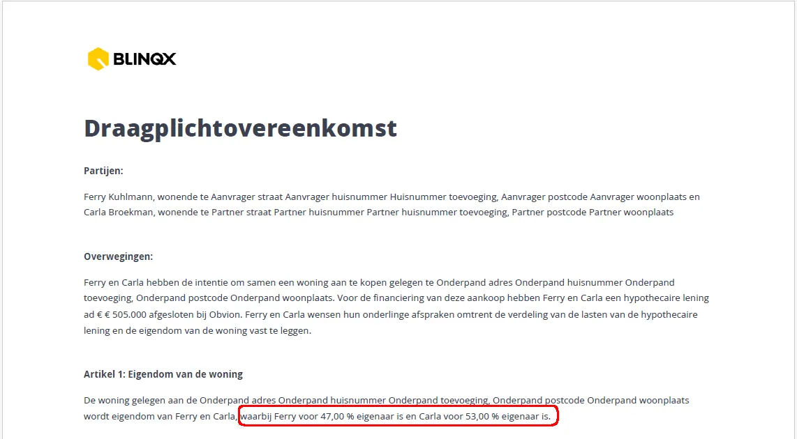 Eigendomsverhouding