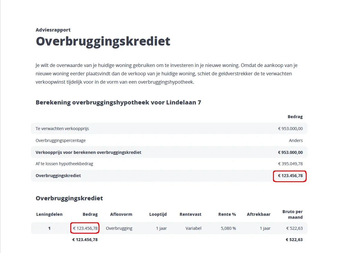 Overbrugging (1)