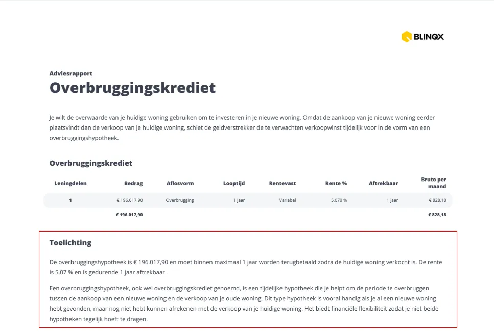 Overbruggingskrediet (1)